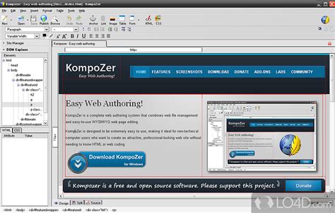 KompoZer download .